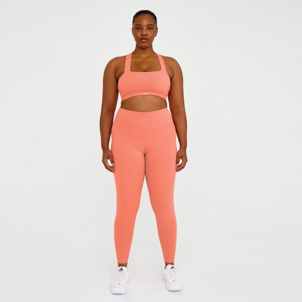 SET Active - Luxform High Rise Legging - Fame (Coral)